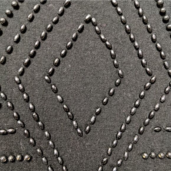 EMU AUSTRALIA 100% Merino Wool Beaded Front Scoop Neck Sweater XS - Picture 3 of 8